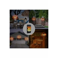 Lampa solara de gradina cu LED, Solare Flame, 22626